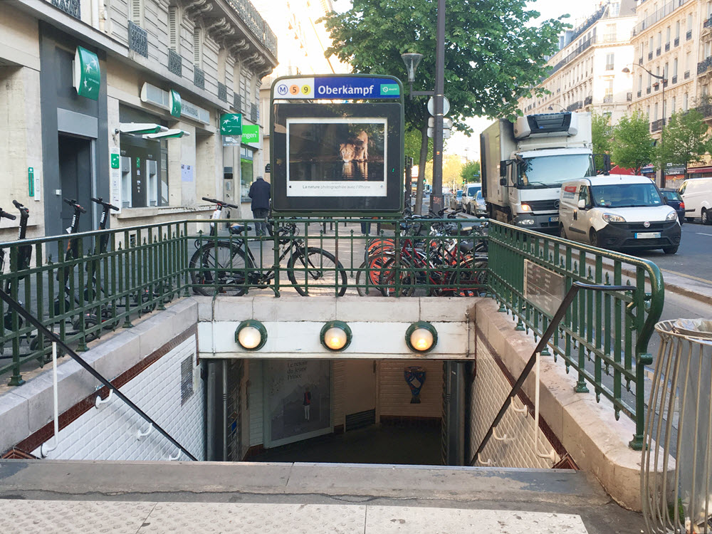 巴黎Oberkampf地铁站